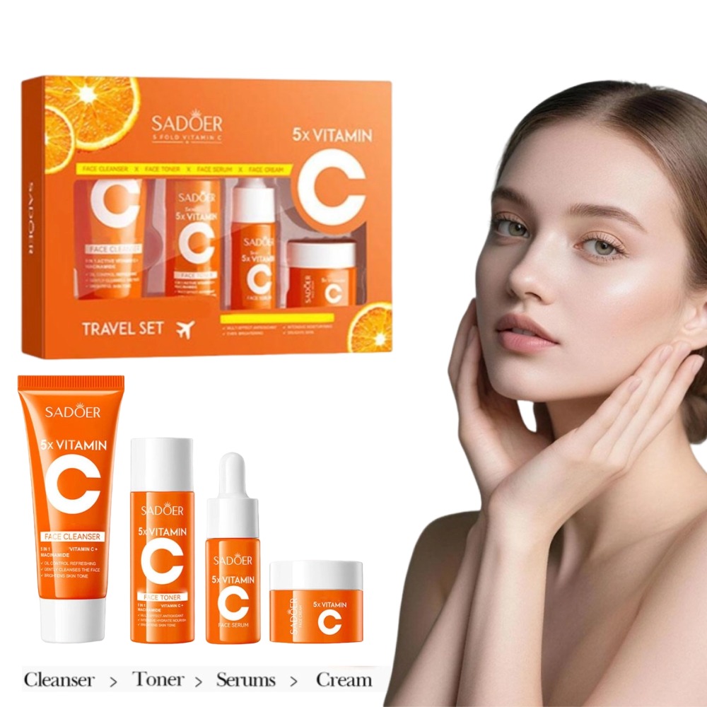 SADOER 4PCS Moisturizing Firmi - Skincare Garnier ulasan dan harga