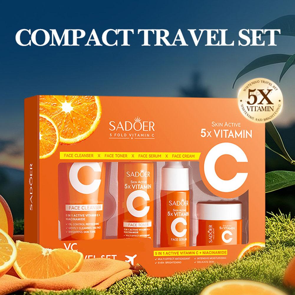 SADOER 4PCS Moisturizing Firmi - Skincare Garnier ulasan dan harga