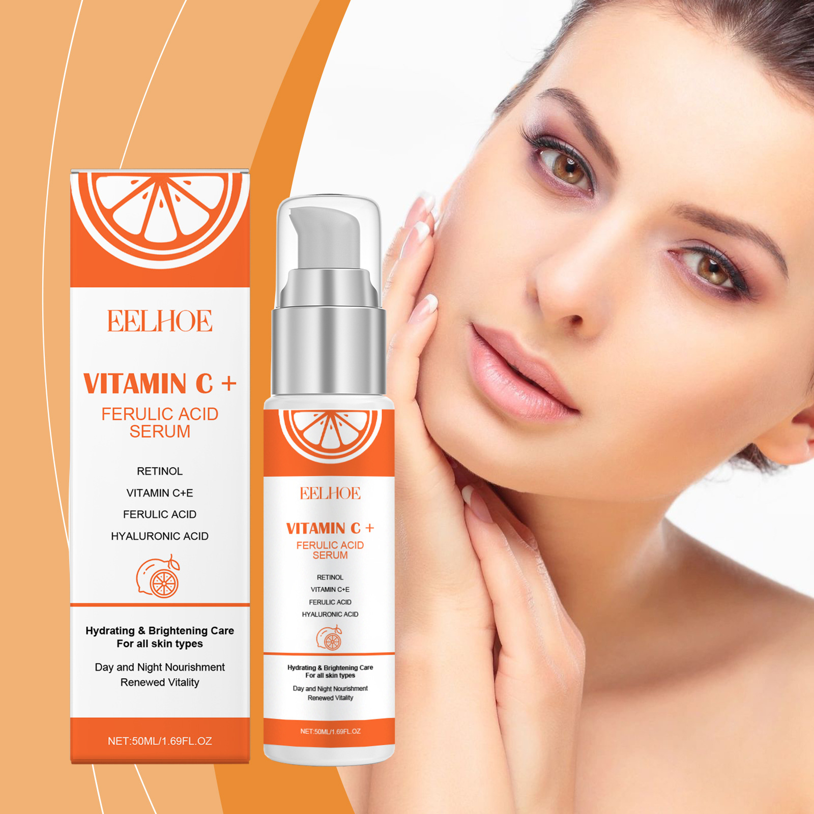 EELHOE Vitamin C E Ferulic Aci - Ferulic Acid Serum ulasan dan harga