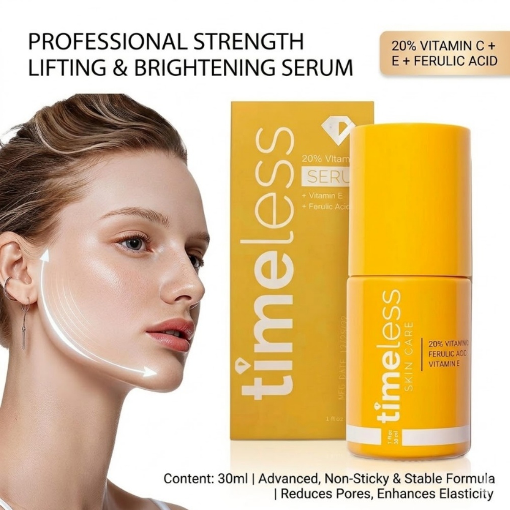 Timeless 30ml Vitamin C Feruli - Ferulic Acid Serum ulasan dan harga